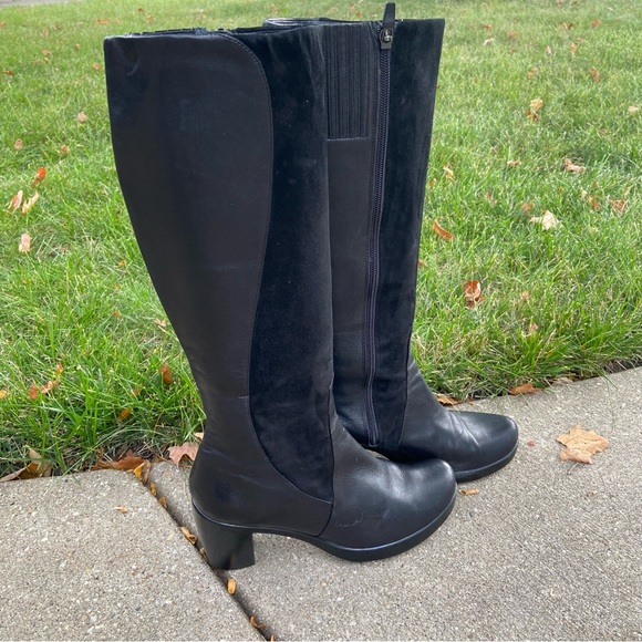 Dansko Tyra Knee High Tall Boots EU 39 US 8.5-9 Black - Picture 3 of 8